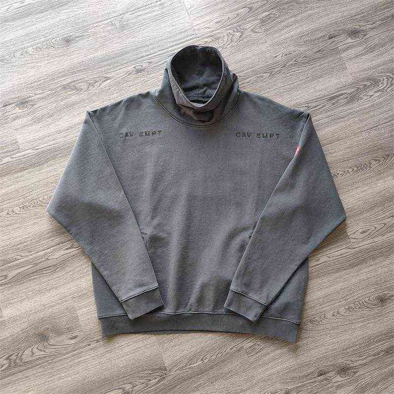 Winter Turtleneck CAVEMPT 2020AW Hoodie Men Women Best Quality Make Old CAV EMPT Sweatshirts Pullovers T220726
Winter Turtleneck CAVEMPT 2020AW Hoodie Men Women Best Quality Make Old CAV EMPT Sweatshirts Pullovers T220726