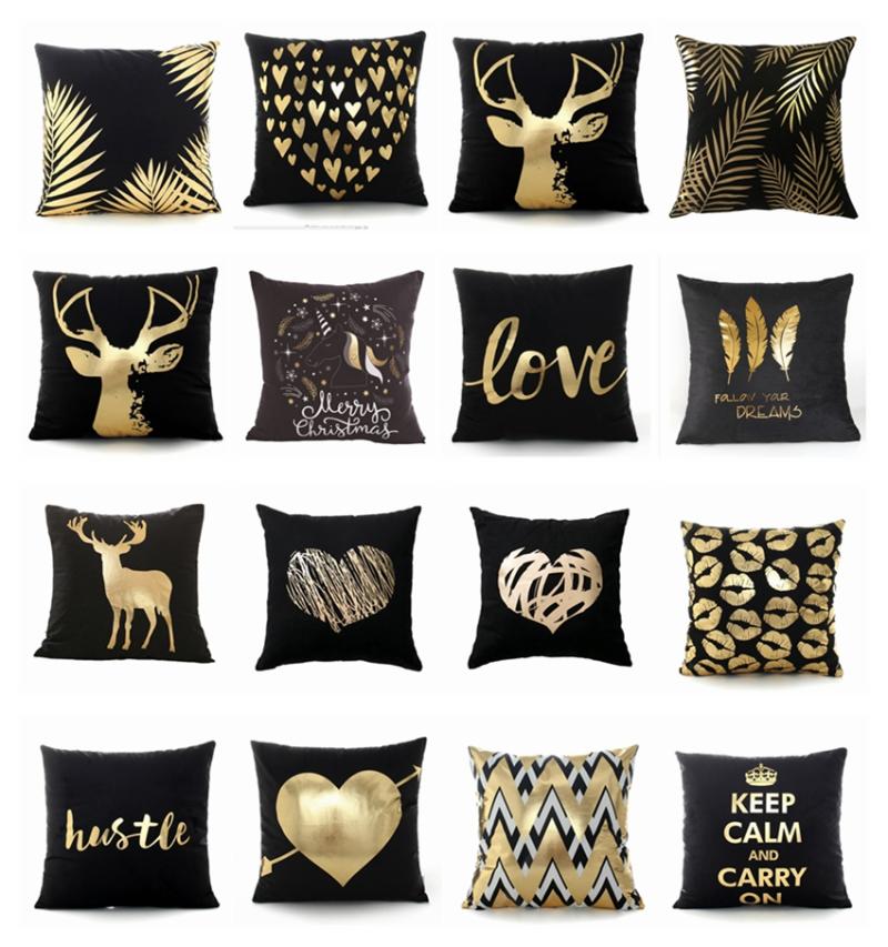 Cushion/Decorative Pillow Super Soft Velvet Scandinavian Black Goil Fold Pillowcase Home Decorative Sofa Throw Almofadas Decorativas Para
Cushion/Decorative Pillow Super Soft Velvet Scandinavian Black Goil Fold Pillowcase Home Decorative Sofa Throw Almofadas Decorativas Para