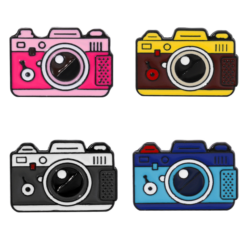Man Hard Enamel Brooches Pin Cartoon Funny Colorful Camera Shaped Badge Jewelry Clothing Accessories Metal Women Delicate Brooch 1258 E3
Man Hard Enamel Brooches Pin Cartoon Funny Colorful Camera Shaped Badge Jewelry Clothing Accessories Metal Women Delicate Brooch 1258 E3
