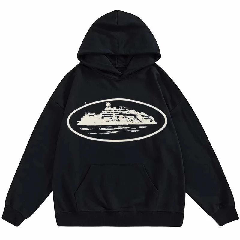 Men's Hoodies & Sweatshirts Hip Hop Oversized Men Sailing Pattern Print Sweatshirt Streetwear Harajuku Cotton Black Blue Pullover Couple Clo
Men's Hoodies & Sweatshirts Hip Hop Oversized Men Sailing Pattern Print Sweatshirt Streetwear Harajuku Cotton Black Blue Pullover Couple Clo
