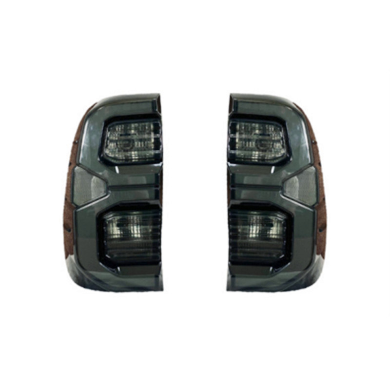 Car LED Taillights Accessories For Toyota Hilux AVEO 20 15-2021 Daytime Running Brake Reverse Rear Lamp Streamer Lighting