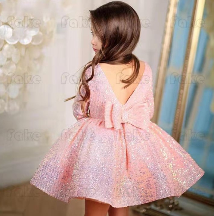 Flower Girl Dresses for Wedding Party See Little Girls Pageant Dress Toddler First Communion Gowns dresses
