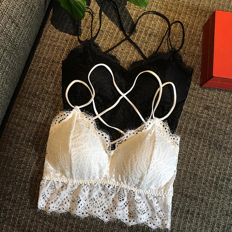 Bustiers & Corsets Women Padded Lace Hollow Bra Top Sexy Cross Beauty Back Tube Tops V-Neck Embroidery Underwear Bralette TopsBustiers, White
Bustiers & Corsets Women Padded Lace Hollow Bra Top Sexy Cross Beauty Back Tube Tops V-Neck Embroidery Underwear Bralette TopsBustiers, White