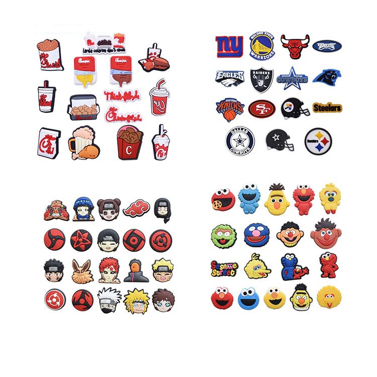 factory instock hot shoe charms pvc shoecharms buckle cartoon shoes accessories custom clog wristband decoration part
factory instock hot shoe charms pvc shoecharms buckle cartoon shoes accessories custom clog wristband decoration part