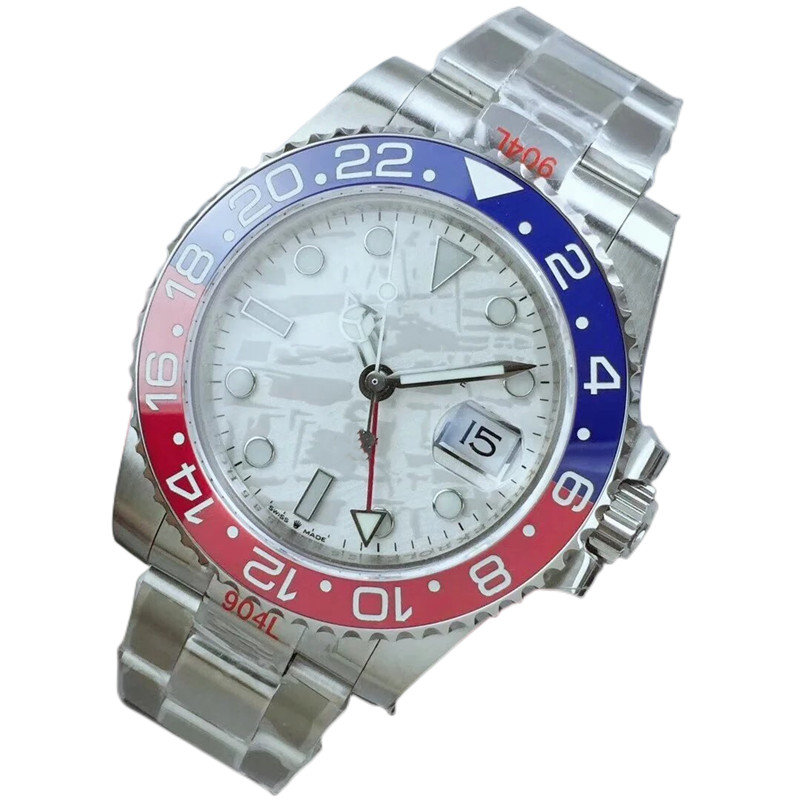 Men's Business Automatic Mechanical Watch 40mm 904L Stainless Steel Sapphire Mirror Caliber 3186 Fashion Waterproof Sports Watch High Quality, 7#
Men's Business Automatic Mechanical Watch 40mm 904L Stainless Steel Sapphire Mirror Caliber 3186 Fashion Waterproof Sports Watch High Quality, 7#