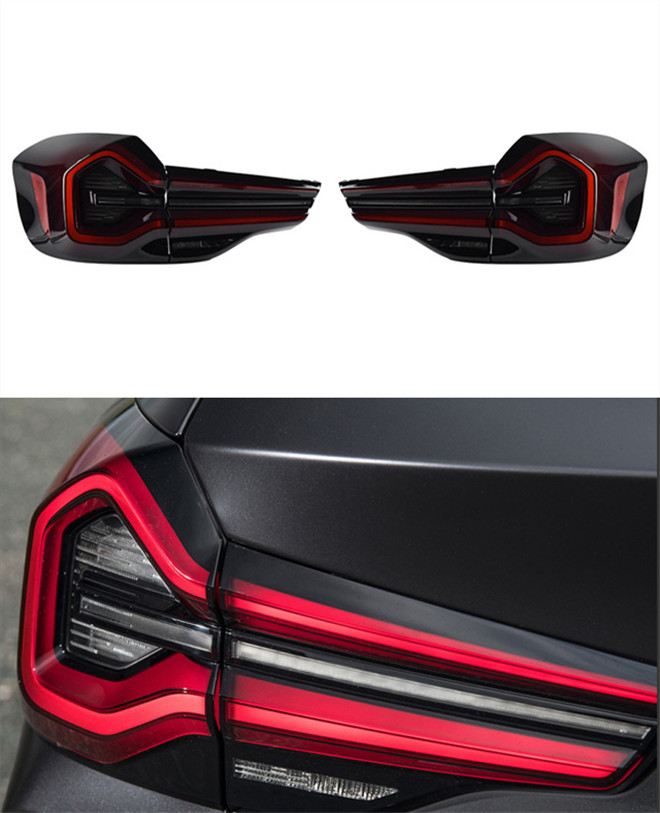 Car Styling For BMW X3 G08 LCI 20 18-2021 LED Dynamic Taillight Rear Fog Lamp Turn Signal Light Highlight Reversing And Brake