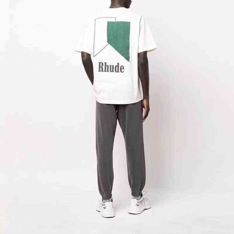 Brand Designer t Shirt 2022 Rhude Hairstyle Graphics Men Women 1:1 Quality Green Red Printing Summer Daily Male Clothes
Brand Designer t Shirt 2022 Rhude Hairstyle Graphics Men Women 1:1 Quality Green Red Printing Summer Daily Male Clothes