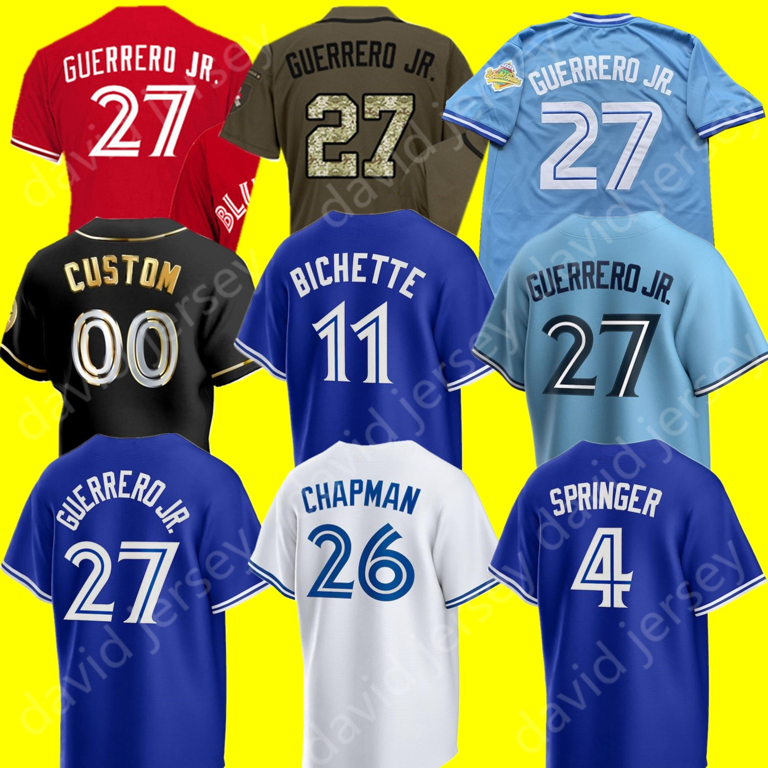 Vladimir Guerrero Jr. Jersey Gausman Manoah Raimel Tapia George Springer Matt Chapman Bo Bichette Grichuk Ryu Gurriel Jr. Hernandez Jansen Berrios Biggio Women Youth, Black
Vladimir Guerrero Jr. Jersey Gausman Manoah Raimel Tapia George Springer Matt Chapman Bo Bichette Grichuk Ryu Gurriel Jr. Hernandez Jansen Berrios Biggio Women Youth, Black