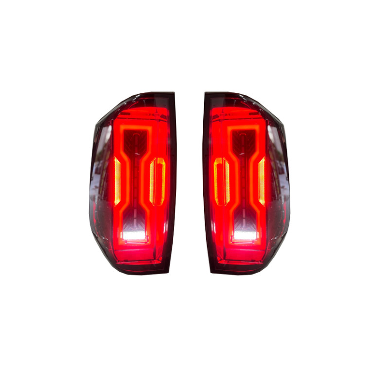 Car LED Taillamp For Toyota Tundra LED Tail Light 20 14-20 19 Auto Taillights Rear Fog Brake Turn Signal Reverse Lights