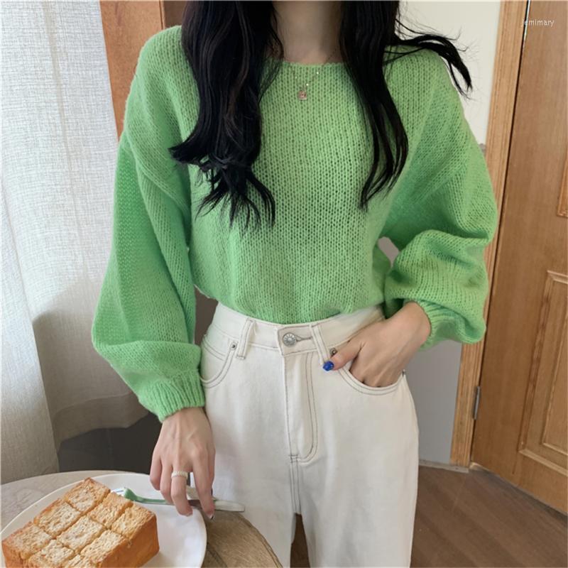 Women's Sweaters Alien Kitty All Match Chic Lantern Sleeve Knitwear OL Loose 2022 Autumn Solid Women Tops Outwear Casual Jemi22, Yellow
Women's Sweaters Alien Kitty All Match Chic Lantern Sleeve Knitwear OL Loose 2022 Autumn Solid Women Tops Outwear Casual Jemi22, Yellow
