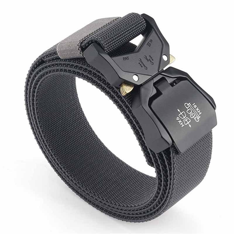 Belts Elastic Jeans Belt For Men Aluminum Alloy Pluggable Buckle Training Tactical Comfortable High Quality Male HuntingBelts, Black
Belts Elastic Jeans Belt For Men Aluminum Alloy Pluggable Buckle Training Tactical Comfortable High Quality Male HuntingBelts, Black
