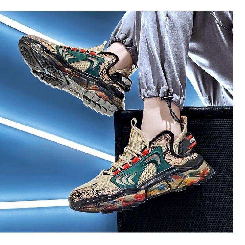Fashion Casual Popcorn Sneakers Men Shoes PU Stitching Knitted Mesh Comfortable and Breathable Round Toe Flat Non-slip High-top Trendy Shoes SX080, Clear
Fashion Casual Popcorn Sneakers Men Shoes PU Stitching Knitted Mesh Comfortable and Breathable Round Toe Flat Non-slip High-top Trendy Shoes SX080, Clear
