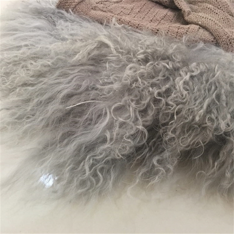 born curly wool blanket pography props Flokati basket filler cushion blanket for baby pography props LJ201208