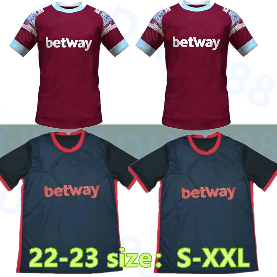 WEST soccer jersey 22 23 home NOBLE HAM ANDERSON UNITED RICE BOWEN ANTONIO BENRAHMA 2022 2023 football shirt adult men kids kit sets boys
WEST soccer jersey 22 23 home NOBLE HAM ANDERSON UNITED RICE BOWEN ANTONIO BENRAHMA 2022 2023 football shirt adult men kids kit sets boys