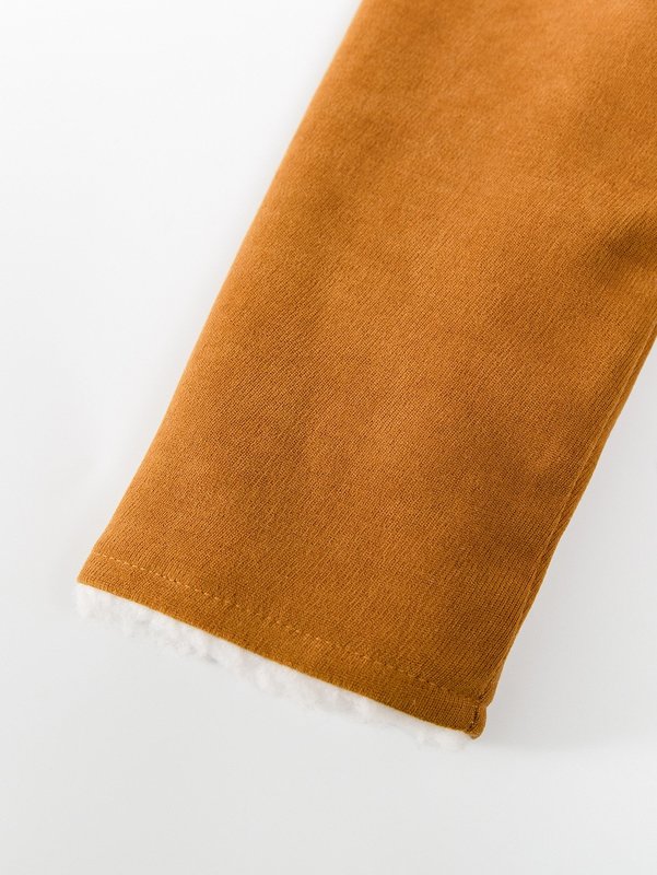 Toddler Boys Borg Collar Single Breasted Coat SHE