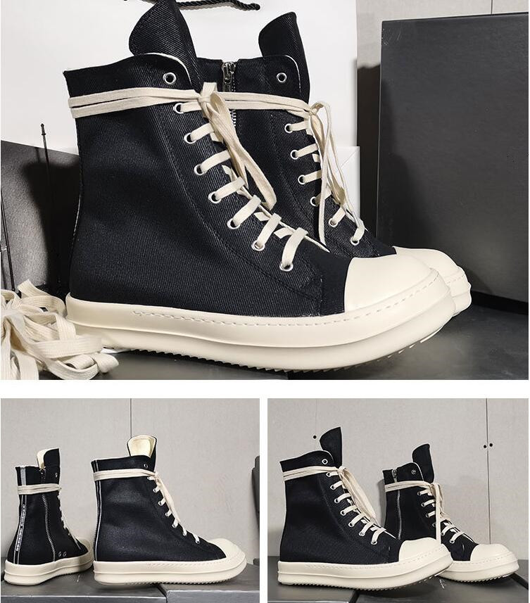 Canvas Boots 2022 Spring Rick Breathable Women Booties Black White Ankle Boots For Men Owen Lace Up High Top Female Board Retro Shoes 35-47
Canvas Boots 2022 Spring Rick Breathable Women Booties Black White Ankle Boots For Men Owen Lace Up High Top Female Board Retro Shoes 35-47
