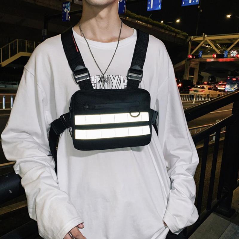 Backpack Adjustable Shoulder Pouch Chest Rig Bag Vest Sack Holder For Men Women, Grey
Backpack Adjustable Shoulder Pouch Chest Rig Bag Vest Sack Holder For Men Women, Grey