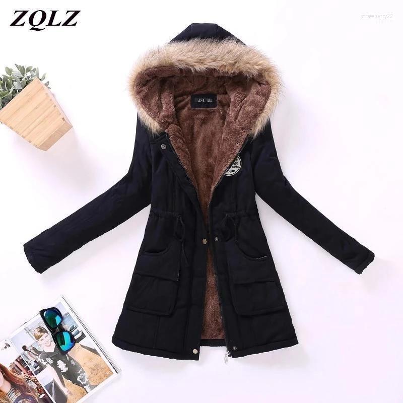 Women's Down & Parkas ZQLZ Plus Size Hooded Cotton Padded Jacket Women Winter Slim Casual Warm Wadded Overcoat Femme Long Parka Black Coat F, Blue
Women's Down & Parkas ZQLZ Plus Size Hooded Cotton Padded Jacket Women Winter Slim Casual Warm Wadded Overcoat Femme Long Parka Black Coat F, Blue