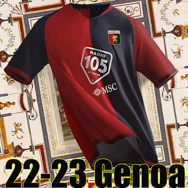 22/23 Genoa Cricket Soccer Jerseys 10 GUMUS 11 KOUAME 20 SCHONE ROMERO STURARO PINAMONTI T.SANABRIA Custom CFC 22/23 MEN Football Shirt uniforms, Renaya 21-22 home kit
22/23 Genoa Cricket Soccer Jerseys 10 GUMUS 11 KOUAME 20 SCHONE ROMERO STURARO PINAMONTI T.SANABRIA Custom CFC 22/23 MEN Football Shirt uniforms, Renaya 21-22 home kit