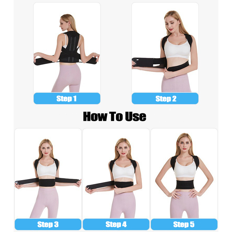 Posture Corrector For Men Women Hunching Back Support Health Care Shoulder Brace Straightener Belt Trainer Clavicle Spine Lumbar 220812