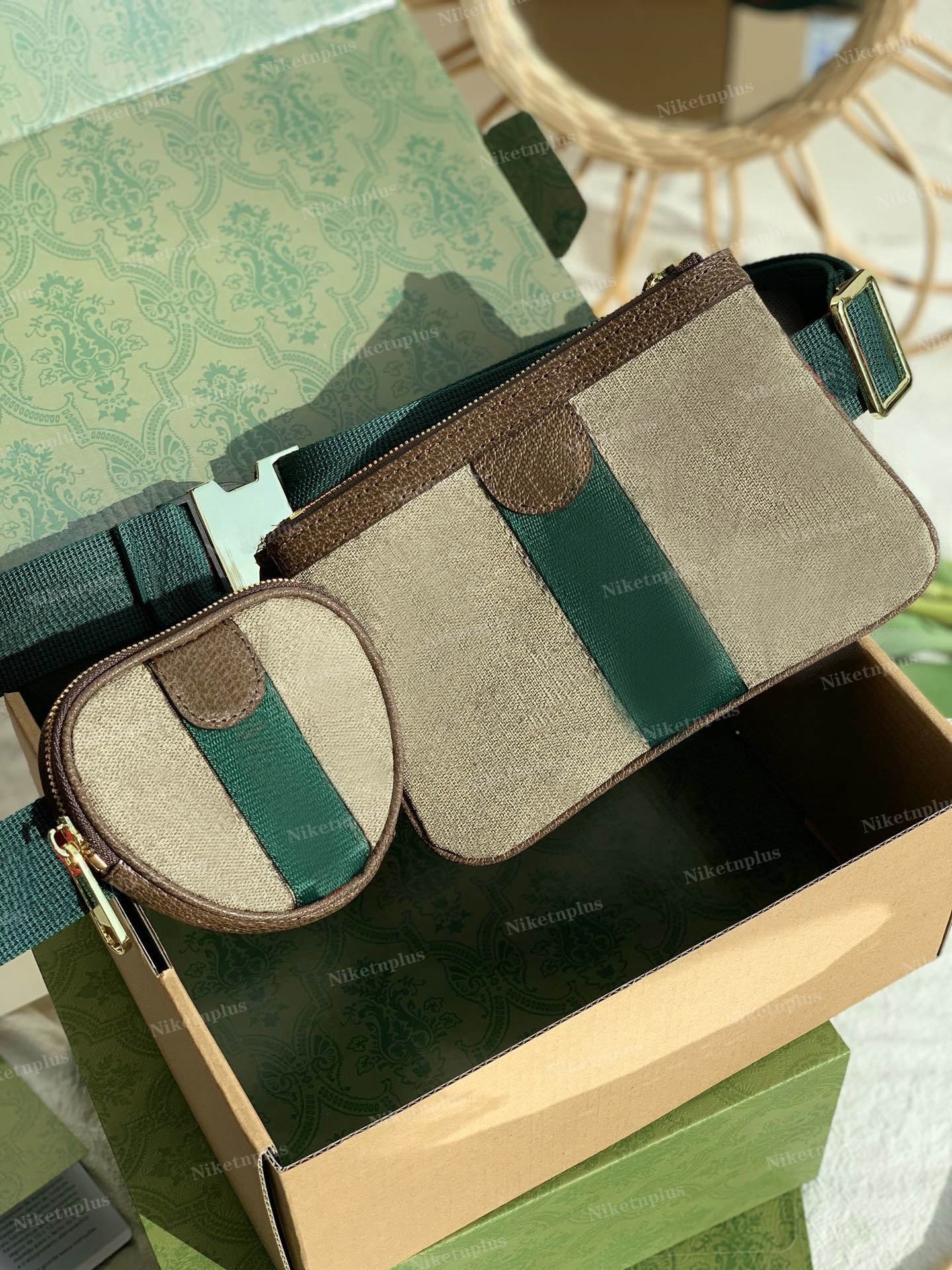 Ophidia waist bag 2 in 1 Mini Belt Bags Beige Ebony Green Red Web Wallet Cross Body Multifunctional Womens Mens Shoulder Bag with Coin Purse heart shaped, #1
Ophidia waist bag 2 in 1 Mini Belt Bags Beige Ebony Green Red Web Wallet Cross Body Multifunctional Womens Mens Shoulder Bag with Coin Purse heart shaped, #1