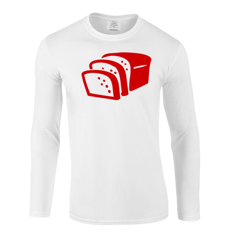 Women's T-Shirt Autumn Loaf Of Sliced Men Cotton High Quality O-neck T Shirt Tees Tops Man Fashion Casual Long Sleeved - WholesaleWomen's, Black
Women's T-Shirt Autumn Loaf Of Sliced Men Cotton High Quality O-neck T Shirt Tees Tops Man Fashion Casual Long Sleeved - WholesaleWomen's, Black
