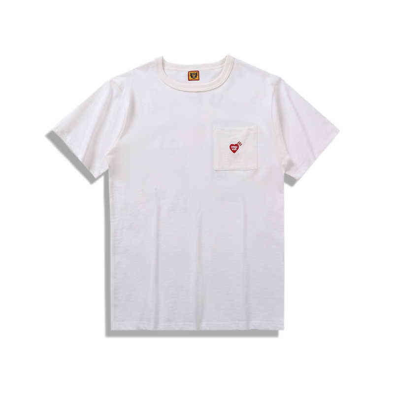 Human Made High Street T-shirt Pocket Love Small Embroidery Back Animal Print Slub Cotton Hip Hop Top teesT220721
Human Made High Street T-shirt Pocket Love Small Embroidery Back Animal Print Slub Cotton Hip Hop Top teesT220721