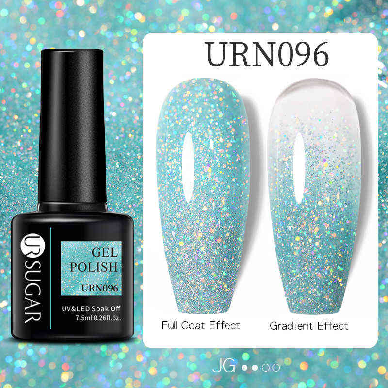 NXY Nail Gel 7 5ml Glitter Polish Iridescent Shiny Sequins Reflective Semi Permanent Uv Led s Varnishes 0328