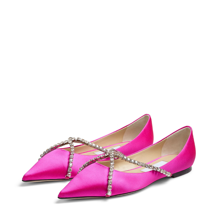 Luxury Jimmy Women Sandals London Choo GENEVI FLAT Pointed Toes Crystal Ankle Strap Embellished Suede Leather Satin Crepe Designer Summer JC Flats Sandal Box EU 35-43, #1
Luxury Jimmy Women Sandals London Choo GENEVI FLAT Pointed Toes Crystal Ankle Strap Embellished Suede Leather Satin Crepe Designer Summer JC Flats Sandal Box EU 35-43, #1