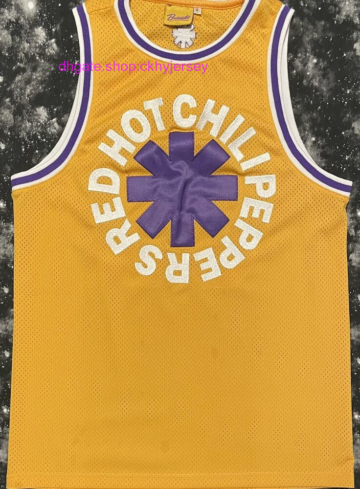 Cheap Stitched Rare Bravado Red Hot Chili Peppers LA Basketball Jersey Mens Kids Throwback Jerseys, Same as picture
Cheap Stitched Rare Bravado Red Hot Chili Peppers LA Basketball Jersey Mens Kids Throwback Jerseys, Same as picture