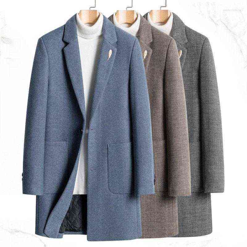 Men's Wool & Blends Autumn Long Coat Men Warm Winter Coats Trench Slim Fashion High Quality Brand Mid-length Male Will22 T220810, Coffee
Men's Wool & Blends Autumn Long Coat Men Warm Winter Coats Trench Slim Fashion High Quality Brand Mid-length Male Will22 T220810, Coffee