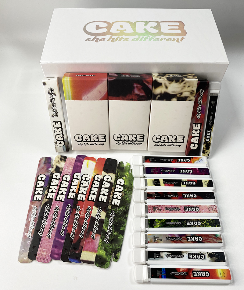 CAKE She hits different Rechargeable Starter Kit 1 ML POD disposable Vapes Cartridges Ceramic core
CAKE She hits different Rechargeable Starter Kit 1 ML POD disposable Vapes Cartridges Ceramic core