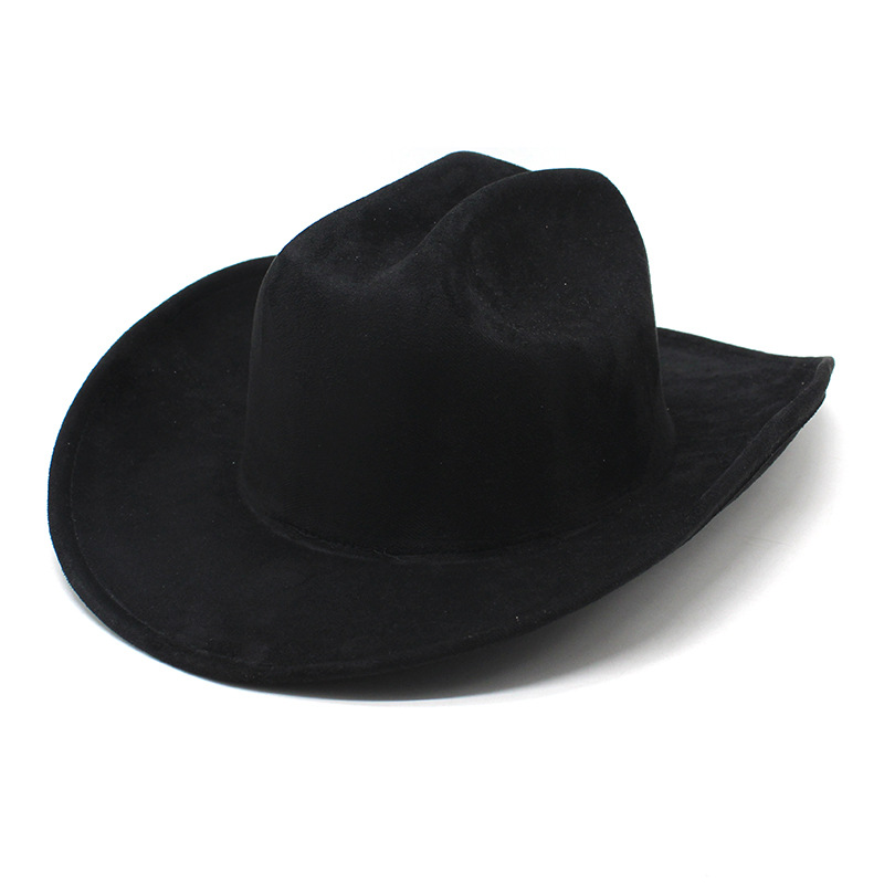 New Suede Large Brim Western Cowboy Hat Men's Vintage Jazz Travel Party Hat Gentleman Panama Cowgirl Hats, Beige
New Suede Large Brim Western Cowboy Hat Men's Vintage Jazz Travel Party Hat Gentleman Panama Cowgirl Hats, Beige