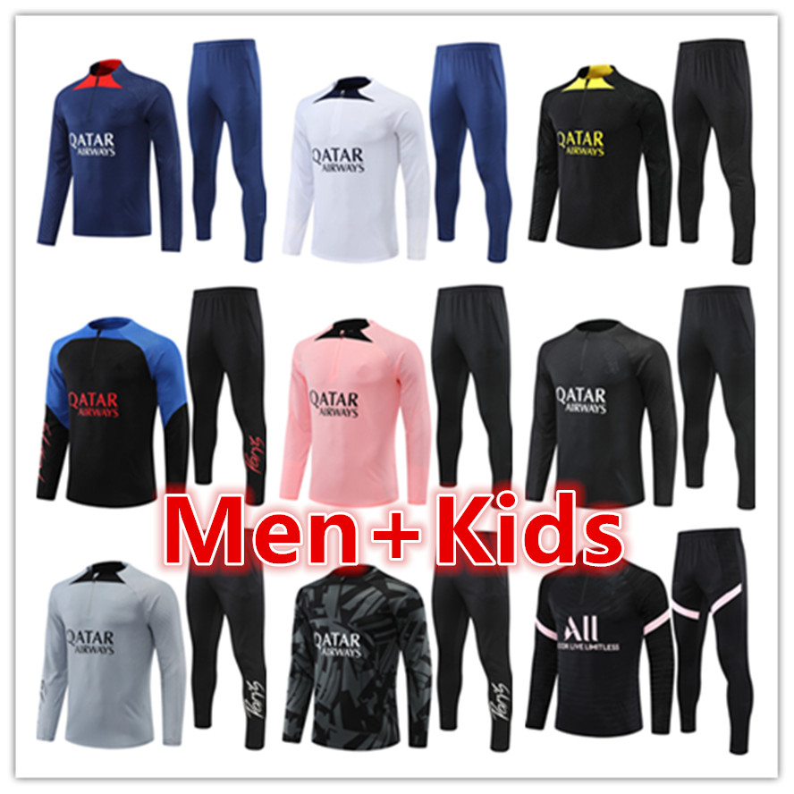 2021 2022 2023 psgS mens tracksuit kids football kits men training soccer jersey kid tracksuits sets survetement foot chandal futbol, 15
2021 2022 2023 psgS mens tracksuit kids football kits men training soccer jersey kid tracksuits sets survetement foot chandal futbol, 15