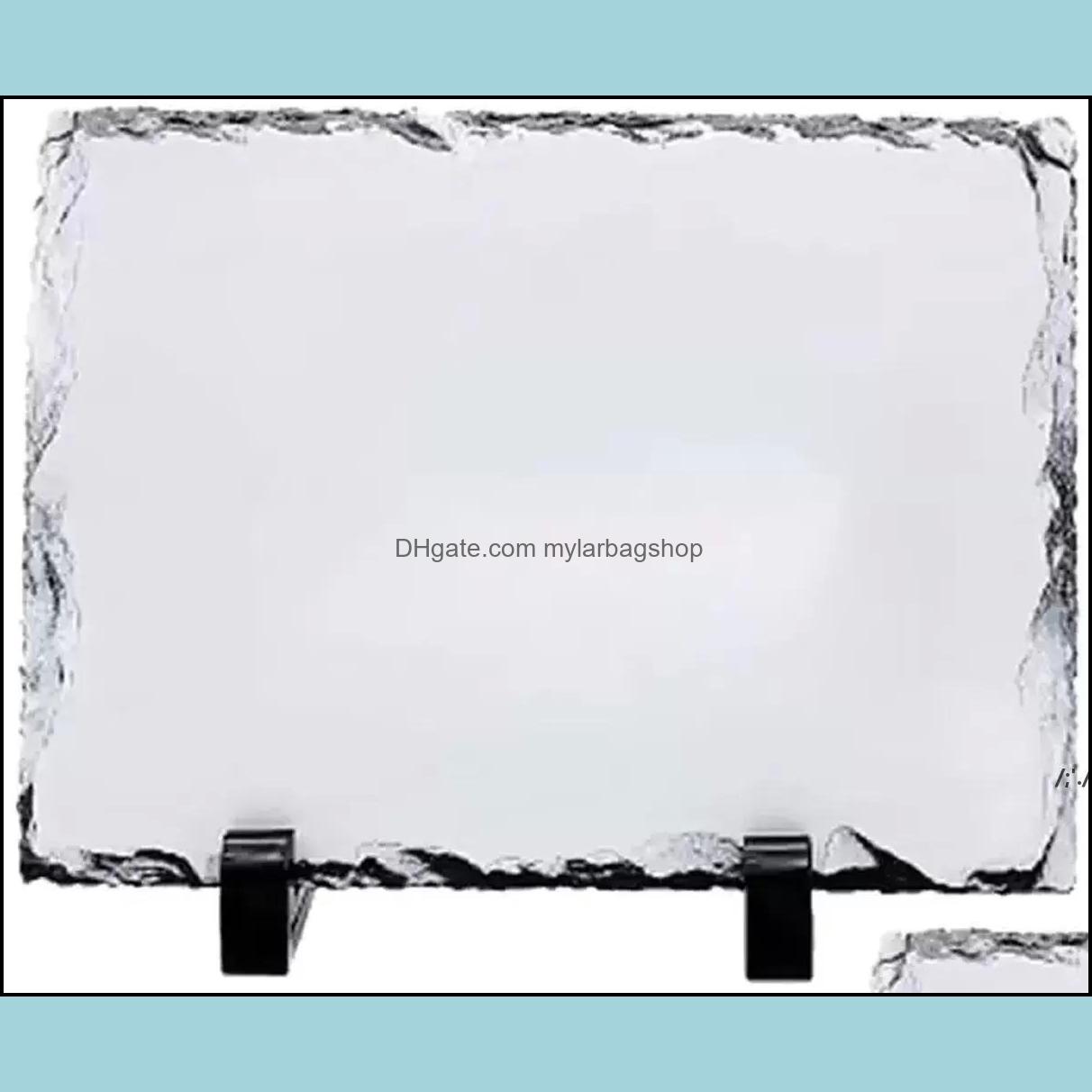 Frames And Modings Arts Crafts Gifts Home Garden Mr.R Sublimation Blank Rectangar Rock Slate Po Plaque Picture Frame Cust Dhkju
Frames And Modings Arts Crafts Gifts Home Garden Mr.R Sublimation Blank Rectangar Rock Slate Po Plaque Picture Frame Cust Dhkju