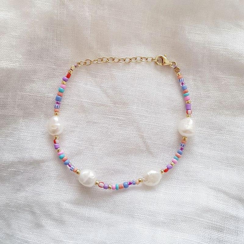 Bangle Colorful Matching Beaded Bracelet Macaron Color Beads Trend Exquisite Arm Accessories Handmade Small AccessoriesBangle
Bangle Colorful Matching Beaded Bracelet Macaron Color Beads Trend Exquisite Arm Accessories Handmade Small AccessoriesBangle