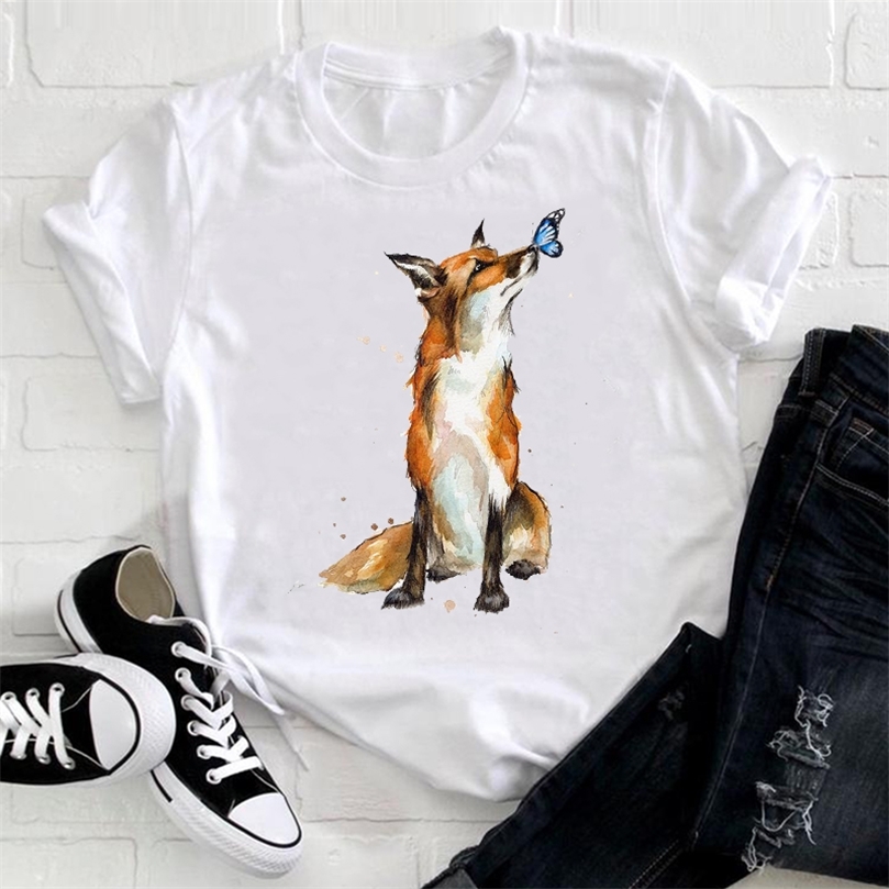 Women Short Sleeve Korean Style Printing Clothing Trend Animal Clothes Ladies Graphic Print Tee Top Tshirt Female 220527, Gjs23850
Women Short Sleeve Korean Style Printing Clothing Trend Animal Clothes Ladies Graphic Print Tee Top Tshirt Female 220527, Gjs23850