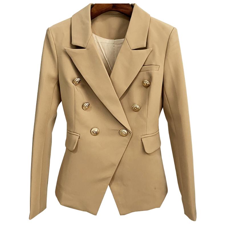 Women' Suits & Blazers Spring And Autumn Fashion Collar Long Sleeve Metal Double Breasted Waist Thin Women Jacket Small Suit BlazersWomen, Khaki
Women' Suits & Blazers Spring And Autumn Fashion Collar Long Sleeve Metal Double Breasted Waist Thin Women Jacket Small Suit BlazersWomen, Khaki
