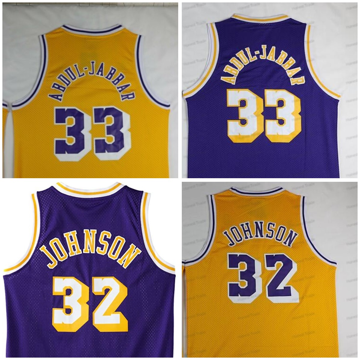 Retro Mens Basketball Jersey Johnson Kareem Abdul Stitched Jerseys Jabbar Yellow Purple Men Jerseys
Retro Mens Basketball Jersey Johnson Kareem Abdul Stitched Jerseys Jabbar Yellow Purple Men Jerseys