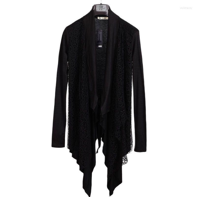Men's Trench Coats Spring Autumn Men Knitted Long Coat Mesh Patchwork Jacket Man Korean Style Vintage Cardigan Chaqueta Hombre Viol22, Black
Men's Trench Coats Spring Autumn Men Knitted Long Coat Mesh Patchwork Jacket Man Korean Style Vintage Cardigan Chaqueta Hombre Viol22, Black