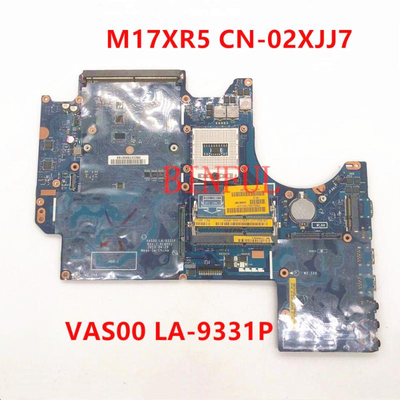 

Motherboards High Quanlity Laptop Motherboard For M17X R5 CN-02XJJ7 02XJJ7 2XJJ7 LA-9331P PGA947 100% Working Well