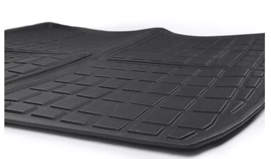 Full Sets Plain TPE Trunk Frunk Mats For Tesla Model 3/Y 2020-2023 Cargo Liners Rear Front Trunk Protector Boot Lower Compartment Mat Model3 Interior 