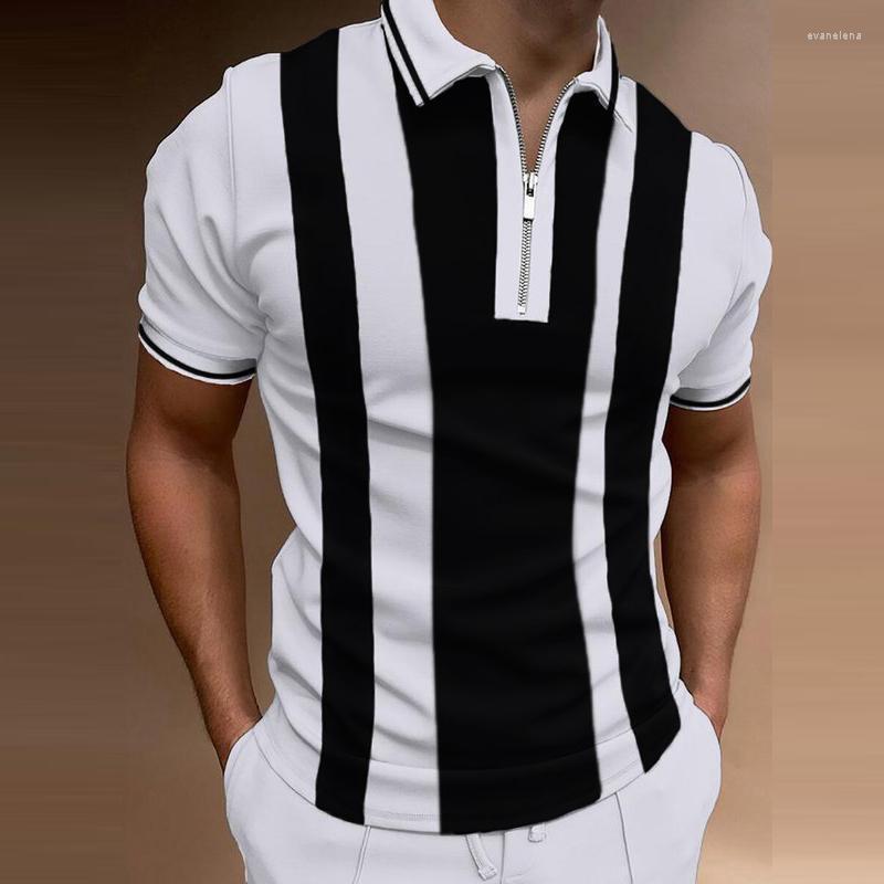 Men' Polos Summer Men' Slim Shirt Fashion Striped Patchwork Short Sleeve Tops For Men Casual Turn-down Collar Zip-up ShirtsMen' Evan2, 10 print
Men' Polos Summer Men' Slim Shirt Fashion Striped Patchwork Short Sleeve Tops For Men Casual Turn-down Collar Zip-up ShirtsMen' Evan2, 10 print