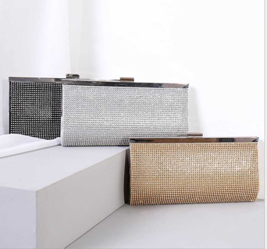 Evening Bags Female Crystal Diamond Clutch Purse Bag Women Clutches Bridal Wedding Party Dinner Handbags Gift BagEvening, Color same picture
Evening Bags Female Crystal Diamond Clutch Purse Bag Women Clutches Bridal Wedding Party Dinner Handbags Gift BagEvening, Color same picture