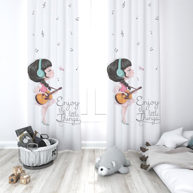 Curtain & Drapes Cute Guitarist Little Girl Baby Kids Room Special Design Canopy Hook Button Blackout Jealous Window Bedroom Living, 65x135 cm ( 1 pcs)
Curtain & Drapes Cute Guitarist Little Girl Baby Kids Room Special Design Canopy Hook Button Blackout Jealous Window Bedroom Living, 65x135 cm ( 1 pcs)