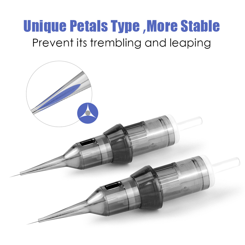 Thunderlord Power Tattoo Needle Liner Shader Permanent Makeup Cartridge 1R 7F For Universal Machine Pen est 220316