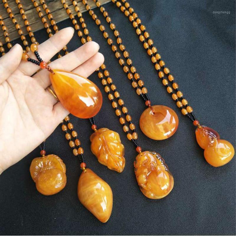 Pendant Necklaces Wishspace National Wind Retro Beaded Imitation Wax Resin Jewelry Sweater Chain Accessories Long Necklace
Pendant Necklaces Wishspace National Wind Retro Beaded Imitation Wax Resin Jewelry Sweater Chain Accessories Long Necklace