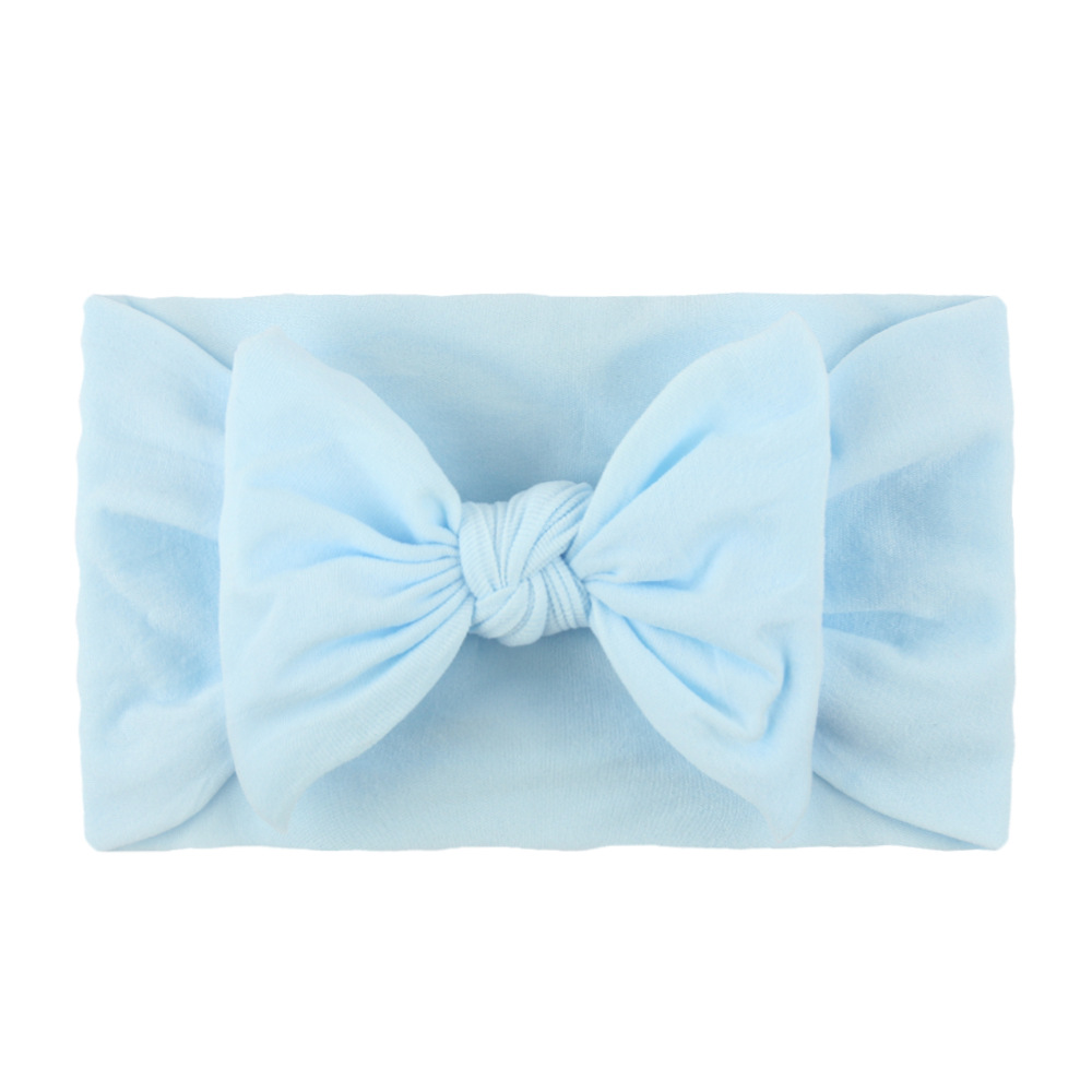 Baby girls Knot Bow Headbands Kids hair band Children Headwear Boutique accessories 28 colors