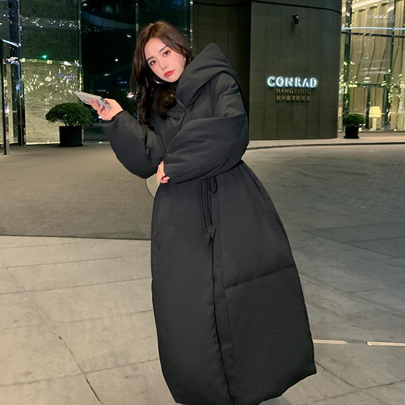 Women' Down & Parkas Winter Clothes Women Hooded White Duck Coats Famale Long Thicken Jackets Woman Korean Style Overcoats Ropa Invierno SQ, Black
Women' Down & Parkas Winter Clothes Women Hooded White Duck Coats Famale Long Thicken Jackets Woman Korean Style Overcoats Ropa Invierno SQ, Black
