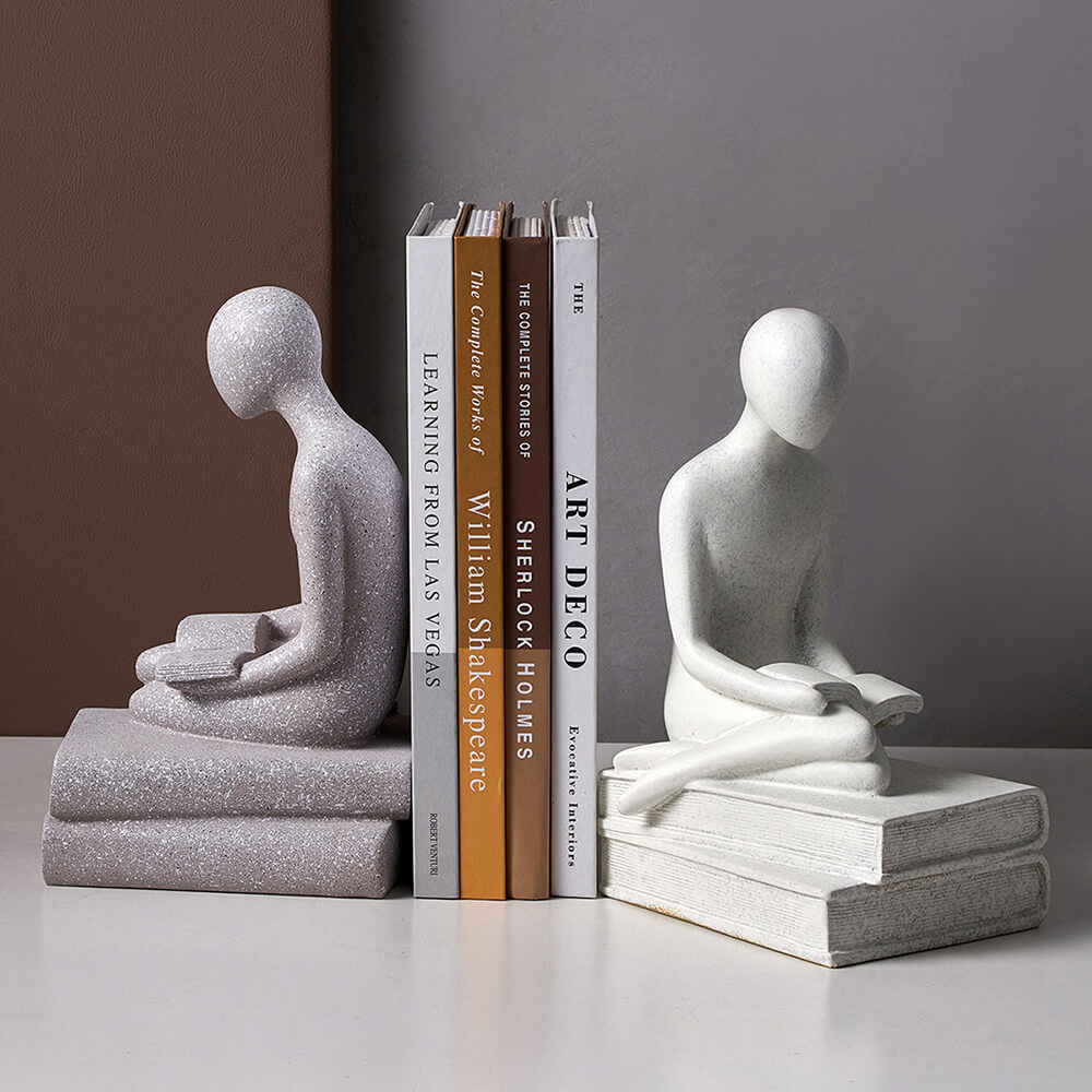 Statue Decoration Home Accessories Resin Abstract Sculpture Modern Art Couple Model Office Desk Decor Figurines for Living Room